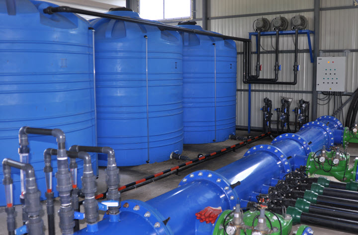 Полностью автоматизированный подпочвенный капельный полив